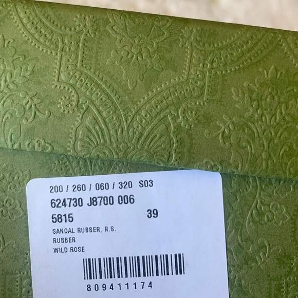 New GUCCI Wild Rose Pink Rubber GG Logo Slides Heel Mules Sandals Women’… - Picture 8 of 12